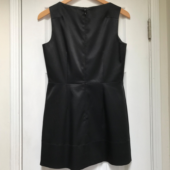 Premise shimmery black sleeveless mini tunic top - Picture 2 of 8